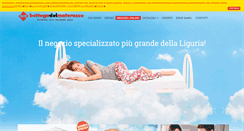 Desktop Screenshot of bottegadelmaterasso.com